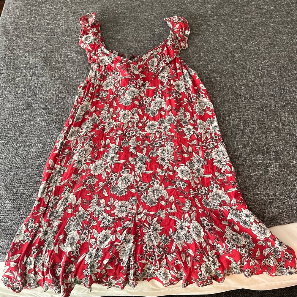 Floral American Eagle swim coverup, size M - Picture 2 of 4